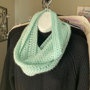 3/15 any scarf) Auqau infinity scarf
